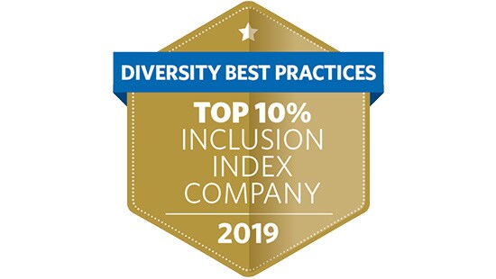 Diversity Best Practice Top 10% Inclusion Index Company
