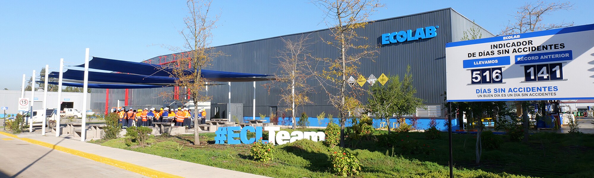 Planta de Ecolab en Santiago, Chile